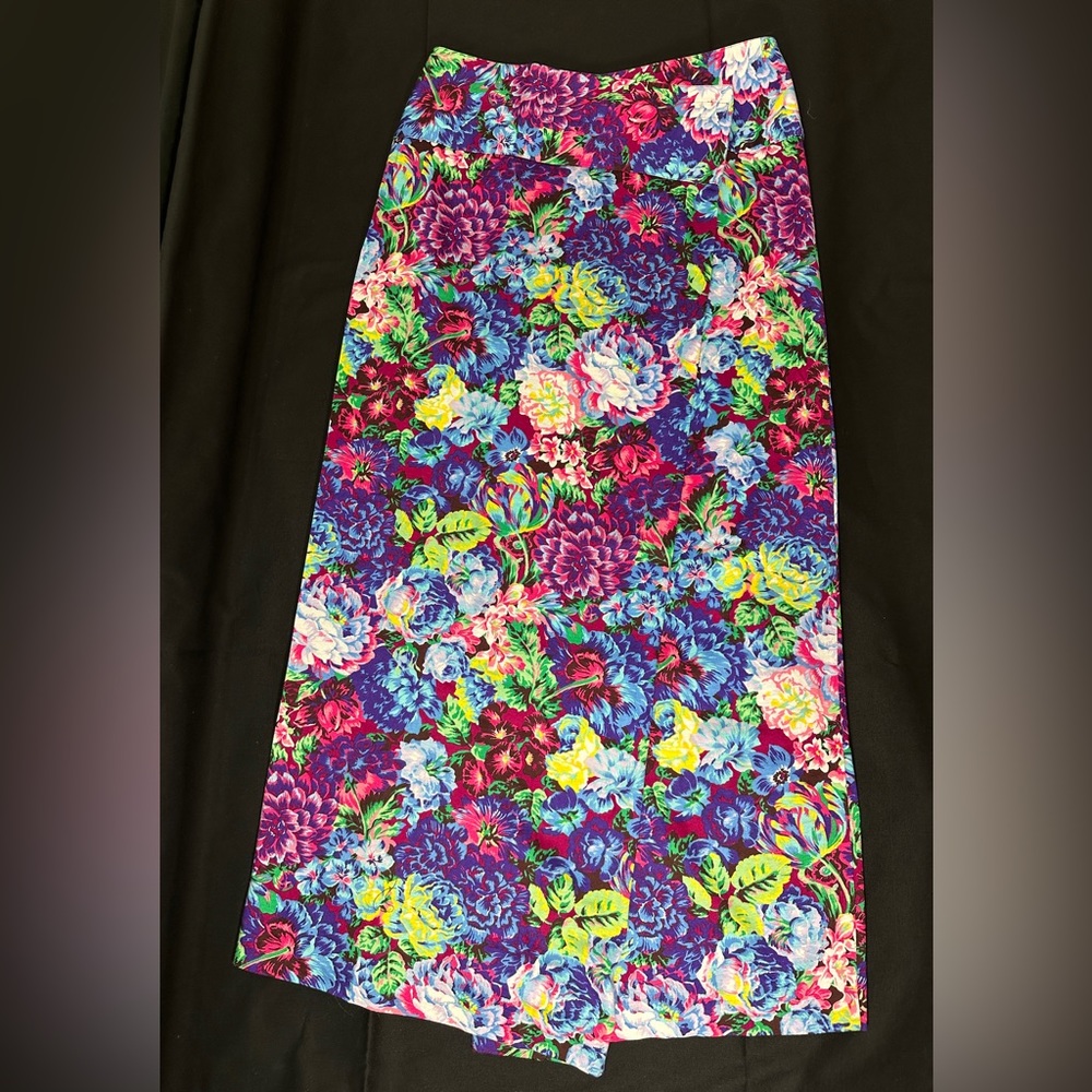Kenzo Paris vintage 1990s floral skirt